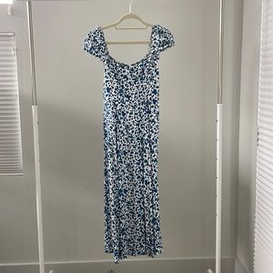 NWOT Reformation Sienna Dress in Rainy size 2